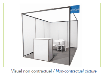Stand classique 6 à 9 m²